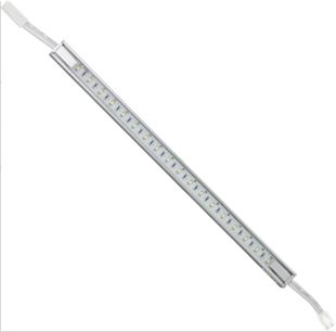 Picture of 12" Plastic Strip Cool White Light (Satin Nickel) 