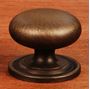 Picture of 1-1/2" Large Solid Plane Knob with Backplate