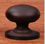 Picture of 1-1/2" Large Solid Plane Knob with Backplate