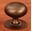 Picture of 1-1/2" Large Plain Knob with Detachable Back Plate