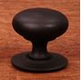 Picture of 1-1/2" Large Plain Knob with Detachable Back Plate