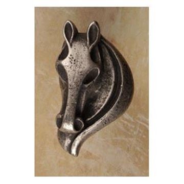 Picture of 2" Stallion Horse Knob Facing Right
